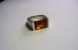 Madeira Citrine Ring