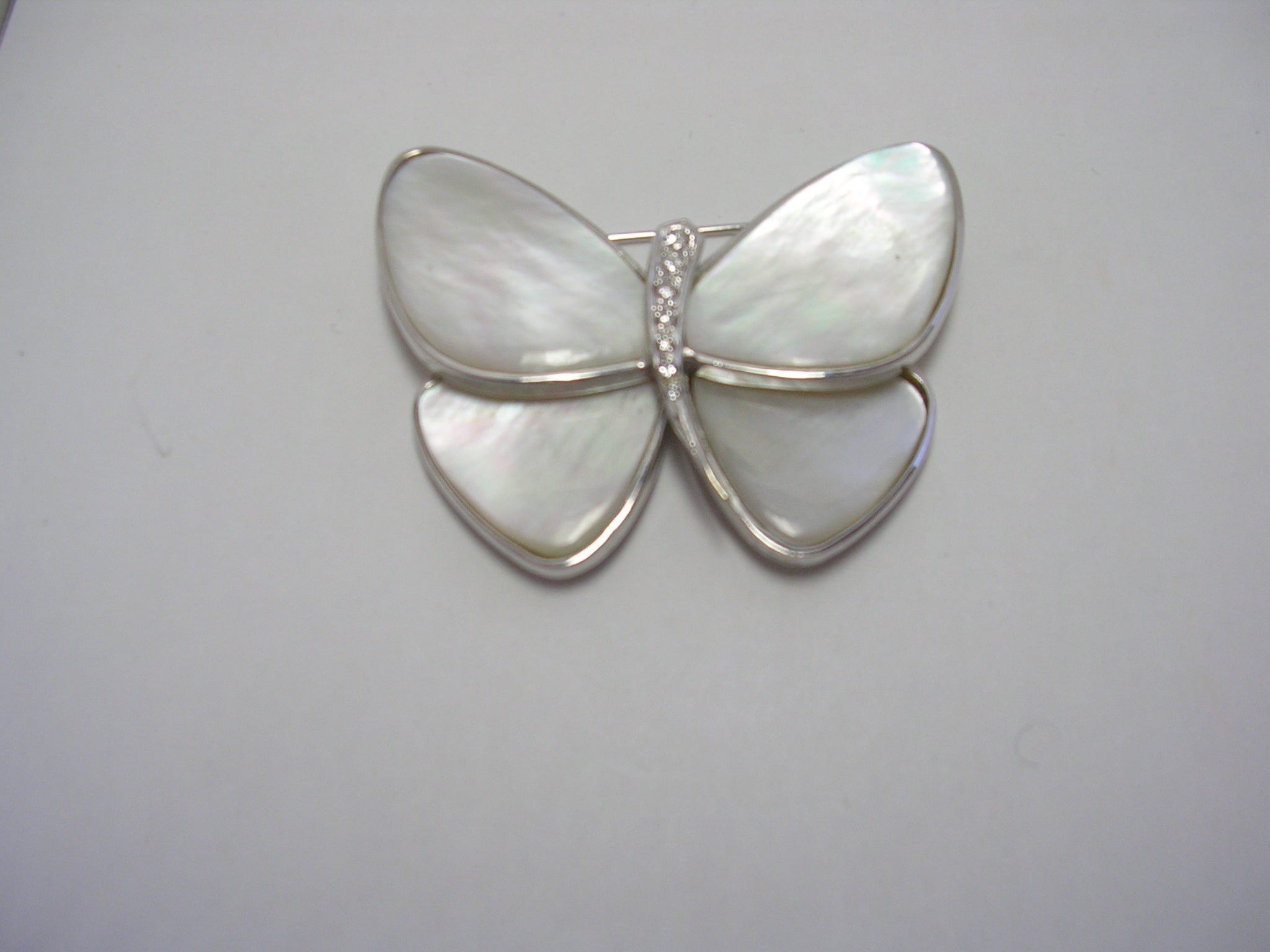 Pearl Butterfly Pins 1950s
